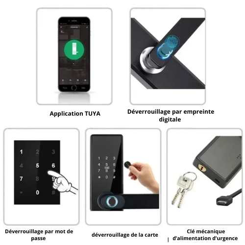 Tuya Smart Lock: Keyless Entry and Ultimate Security at Your Fingertips