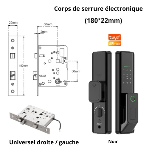 TUYA Wifi Biometric Smart Lock: Security and Simplicity at Your Fingertips