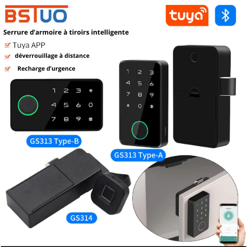 Tuya Smart Security: Fingerprint Lock for Baby, Cabinet, Drawer and More