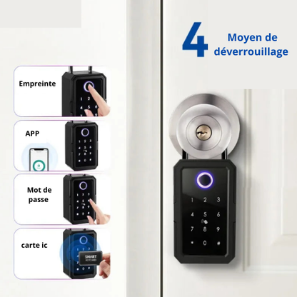 Serrure intelligente WiFi TTLock – Coffres-forts portables et coffrets de sécurité avec empreinte digitale et mot de passe